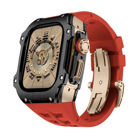 Premium 49mm Stainless Steel Apple Watch Case and Band - Redefine Your Elegance - Très Elite