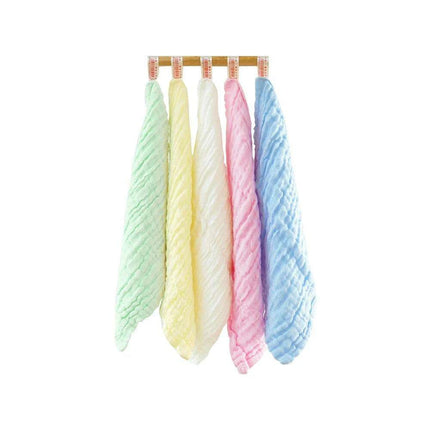Premium 5-Piece Muslin Cotton Baby Towel Collection for Newborn Comfort - Très Elite