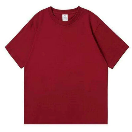 Premium 500g Pure Cotton Short Sleeve T-Shirt with Reinforced Neckline in Classic Black and White - Très Elite