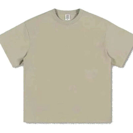 Premium 500g Pure Cotton Short Sleeve T-Shirt with Reinforced Neckline in Classic Black and White - Très Elite