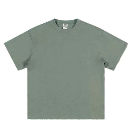 Premium 500g Pure Cotton Short Sleeve T-Shirt with Reinforced Neckline in Classic Black and White - Très Elite