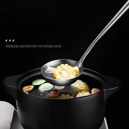 Premium 7-Piece Stainless Steel Cooking Utensil Set - Rust-Resistant Kitchen Tools - Très Elite
