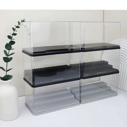 Premium Acrylic Display Case for Model Cars and Building Block Collections - Très Elite