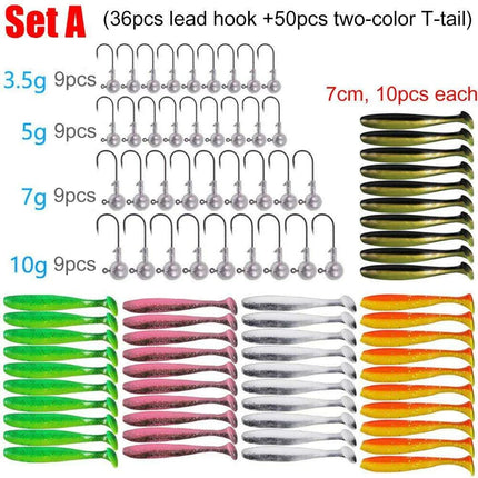 Premium Bass and Trout Fishing Tackle Box - High-Quality Hooks, Soft Bait, and Accessories for Anglers - Très Elite