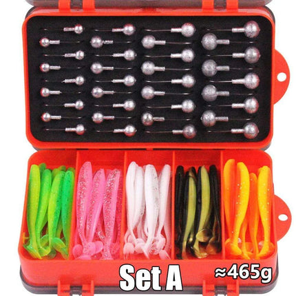 Premium Bass and Trout Fishing Tackle Box - High-Quality Hooks, Soft Bait, and Accessories for Anglers - Très Elite