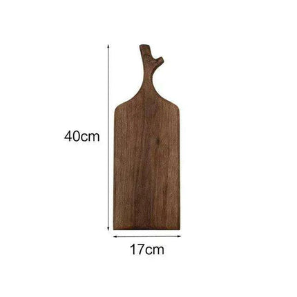 Premium Black Walnut Chopping and Serving Board - Stylish Kitchen Essential for Culinary Excellence - Très Elite