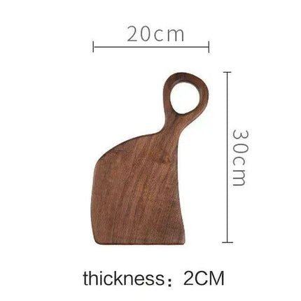 Premium Black Walnut Chopping and Serving Board - Stylish Kitchen Essential for Culinary Excellence - Très Elite