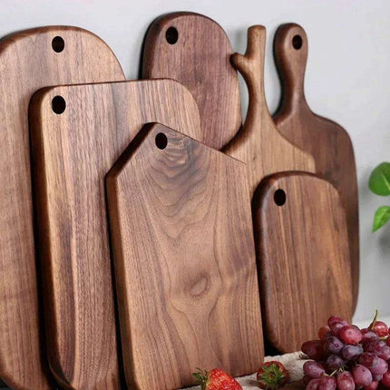 Premium Black Walnut Chopping and Serving Board - Stylish Kitchen Essential for Culinary Excellence - Très Elite