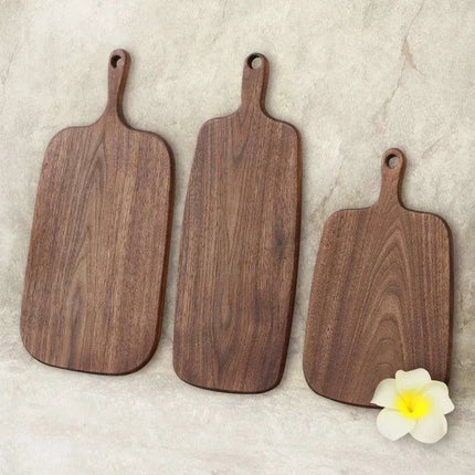 Premium Black Walnut Chopping and Serving Board - Stylish Kitchen Essential for Culinary Excellence - Très Elite