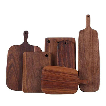 Premium Black Walnut Chopping and Serving Board - Stylish Kitchen Essential for Culinary Excellence - Très Elite