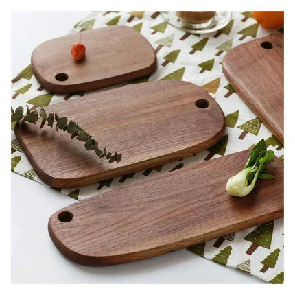 Premium Black Walnut Chopping and Serving Board - Stylish Kitchen Essential for Culinary Excellence - Très Elite