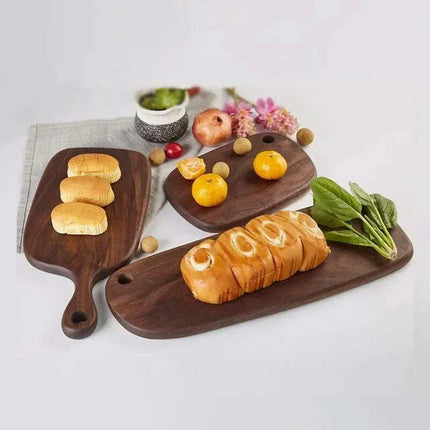 Premium Black Walnut Chopping and Serving Board - Stylish Kitchen Essential for Culinary Excellence - Très Elite