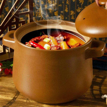 Premium Chinese Hot Pot & Stew Pot for Gas Stoves - Elevate Your Asian Cooking Experience - Très Elite