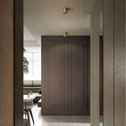 Premium Copper LED Downlight - Sophisticated Indoor Lighting with Anti-glare Honeycomb Design and High CRI - Très Elite