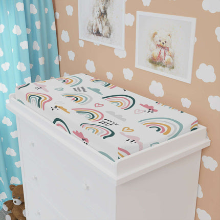 Premium Customizable Nordic Baby Changing Mat with Elegant Design..