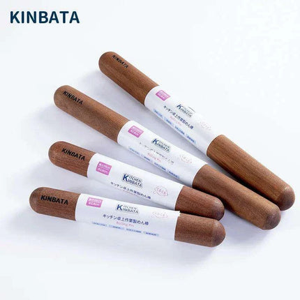 Premium Ebony Wood Rolling Pin - Elevate Your Baking Experience - Très Elite