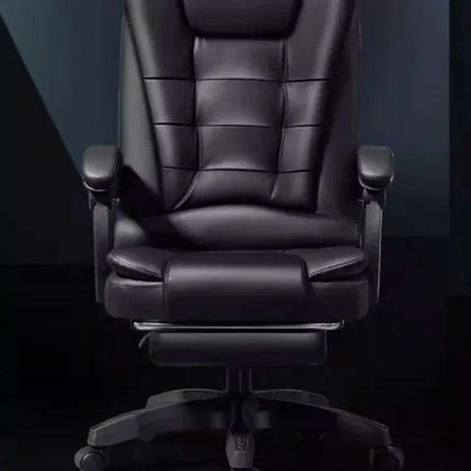 Premium Ergonomic Black Leather Gaming and Office Recliner Chair - Très Elite