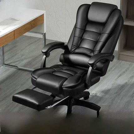 Premium Ergonomic Black Leather Gaming and Office Recliner Chair - Très Elite
