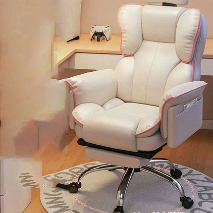 Premium Ergonomic Leather Recliner Chair with Adjustable Comfort Features..