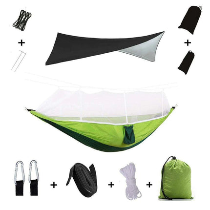 Premium Explorer's Hammock Kit - All-in-One Outdoor Survival Gear..