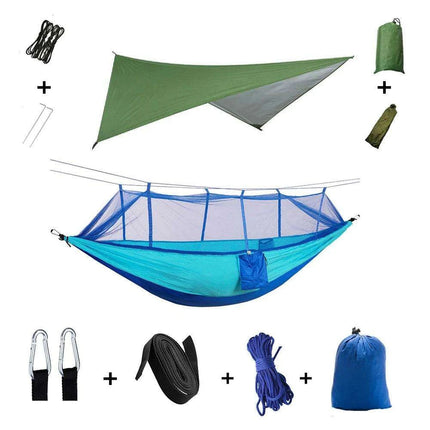 Premium Explorer's Hammock Kit - All-in-One Outdoor Survival Gear..