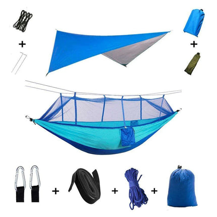 Premium Explorer's Hammock Kit - All-in-One Outdoor Survival Gear..