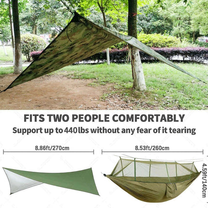 Premium Explorer's Hammock Kit - All-in-One Outdoor Survival Gear - Très Elite