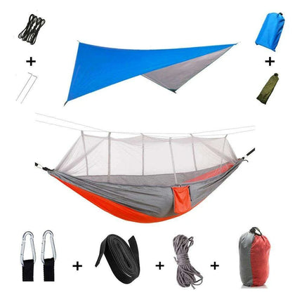 Premium Explorer's Hammock Kit - All-in-One Outdoor Survival Gear..