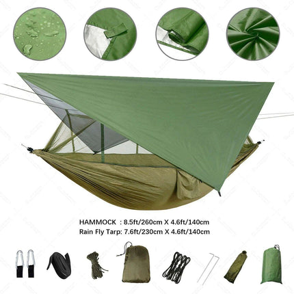 Premium Explorer's Hammock Kit - All-in-One Outdoor Survival Gear - Très Elite