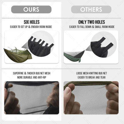 Premium Explorer's Hammock Kit - All-in-One Outdoor Survival Gear - Très Elite