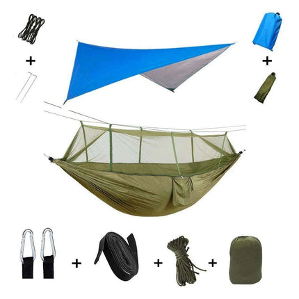 Premium Explorer's Hammock Kit - All-in-One Outdoor Survival Gear- Très Elite- Très Elite