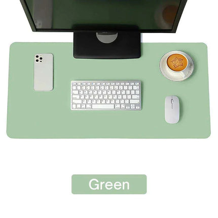 Premium Extra-Large Waterproof PU Leather Desk Protector - Multi-Purpose Mouse Pad for Office & Gaming with Anti-Slip Base - Très Elite