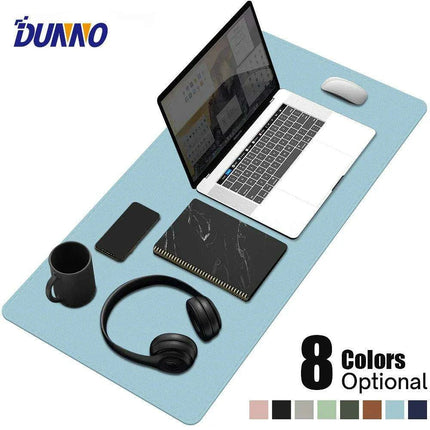 Premium Extra-Large Waterproof PU Leather Desk Protector - Multi-Purpose Mouse Pad for Office & Gaming with Anti-Slip Base - Très Elite