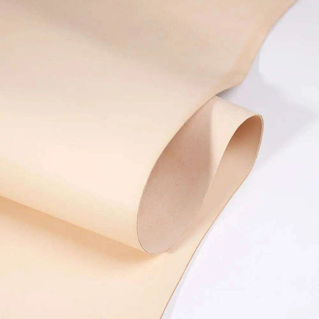 Premium French Full Grain Leather Crafting Kit - Exquisite Cowhide from France