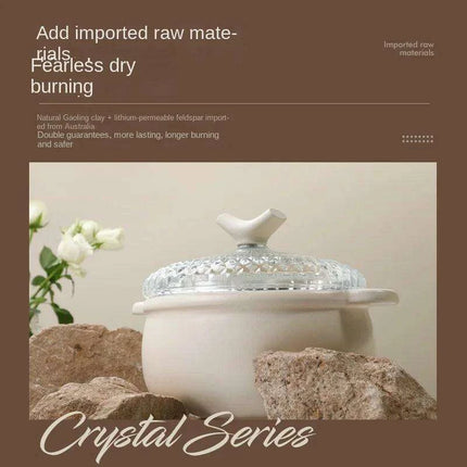 Premium Glass Ceramic Casserole Pot - Your Essential Kitchen Companion for Masterful Cooking - Très Elite