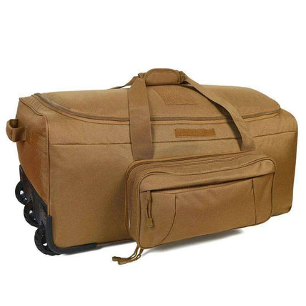 Premium Heavy-Duty Wheeled Tactical Duffel Bag for Adventurers and Travelers - Très Elite