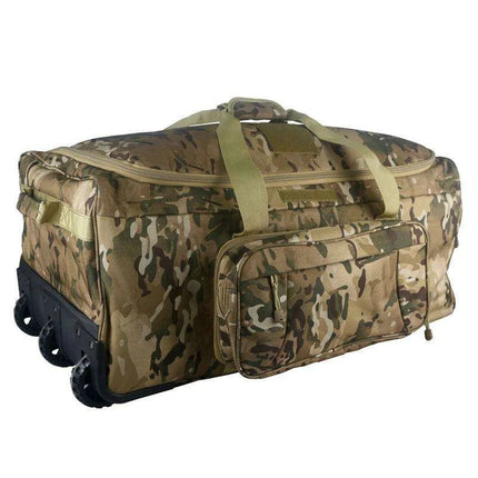 Premium Heavy-Duty Wheeled Tactical Duffel Bag for Adventurers and Travelers - Très Elite