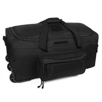 Premium Heavy-Duty Wheeled Tactical Duffel Bag for Adventurers and Travelers - Très Elite