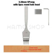 1pc 3.38mm 5Prong