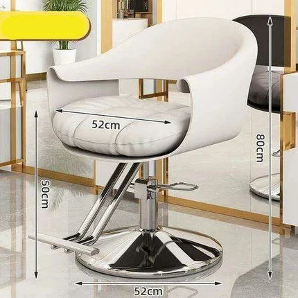 Premium Leather Salon Styling Chair for Exceptional Comfort and Versatility - Très Elite