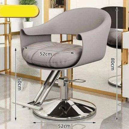 Premium Leather Salon Styling Chair for Exceptional Comfort and Versatility - Très Elite