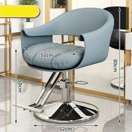 Premium Leather Salon Styling Chair for Exceptional Comfort and Versatility - Très Elite