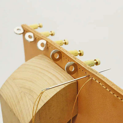 Premium Leather Stitching Needle Kit - 5 Piece Set for Expert Craftsmanship - Très Elite
