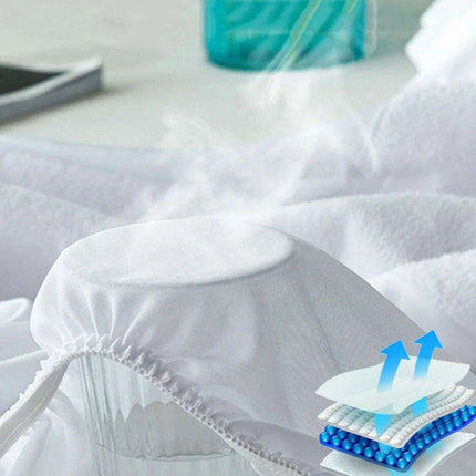 Premium Liquidproof Mattress Protector - Turkish Cotton Blend for All-Weather Comfort - Très Elite