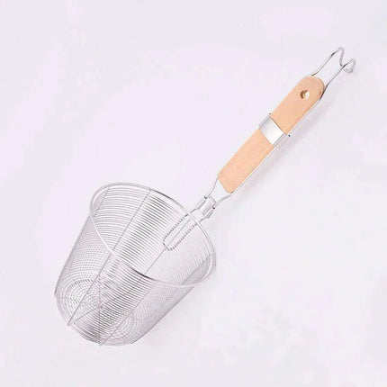 Premium Multi-Functional Stainless Steel Strainer Basket - Essential Kitchen Tool for Effortless Cooking and Draining - Très Elite
