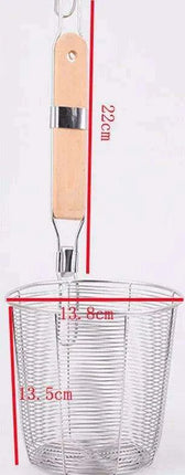 Premium Multi-Functional Stainless Steel Strainer Basket - Essential Kitchen Tool for Effortless Cooking and Draining - Très Elite