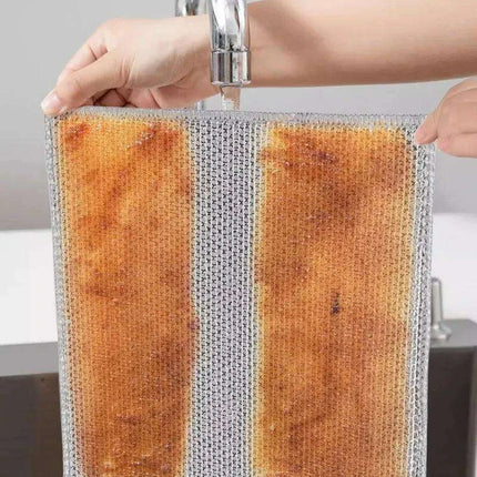 Premium Non-Stick Steel Wire Cleaning Towels: Ultimate Kitchen Maintenance Set - Très Elite