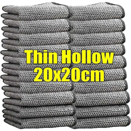 Premium Non-Stick Steel Wire Cleaning Towels: Ultimate Kitchen Maintenance Set - Très Elite
