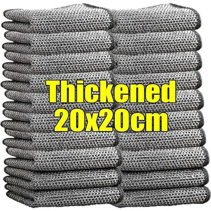 Premium Non-Stick Steel Wire Cleaning Towels: Ultimate Kitchen Maintenance Set - Très Elite
