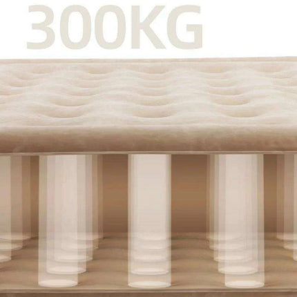 Premium Outdoor Inflatable Double Mattress with Built-In Pump - Très Elite